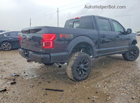 1FTEW1EP6KFB65941 2019 FORD F150 Black უკანა მარჯვენა