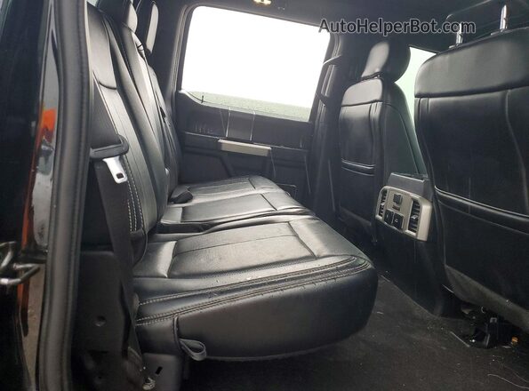 1FTEW1EP6KFB65941 2019 FORD F150 Black უკანა სავარძლების ხედი