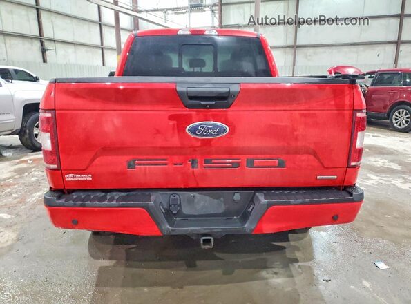 1FTEW1EP6KFB66295 2019 FORD F150 Red Rear view