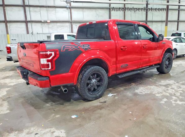 1FTEW1EP6KFB66295 2019 FORD F150 Red Rear right