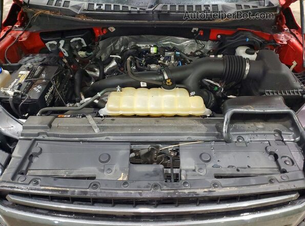 1FTEW1EP6KFB66295 2019 FORD F150 Red Rear interior view