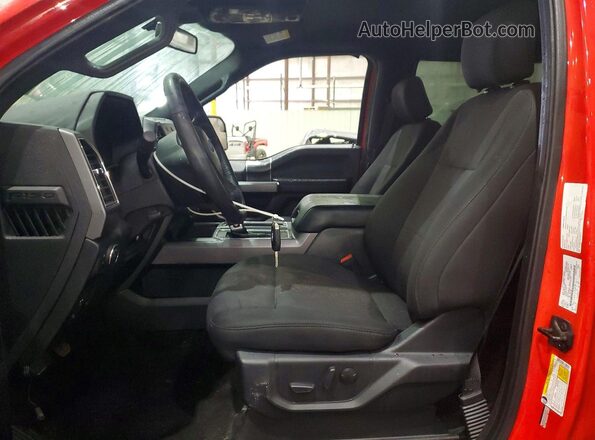 1FTEW1EP6KFB66295 2019 FORD F150 Red Front interior view