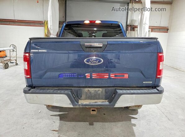 1FTEW1EP6KFC50679 2019 FORD F150 Синий Вид сзади