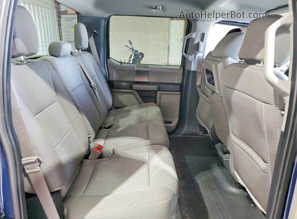 1FTEW1EP6KFC50679 2019 FORD F150 Синий Вид задних сидений