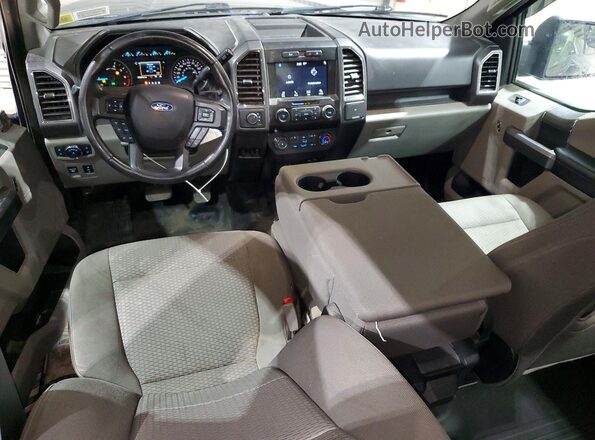 1FTEW1EP6KFC50679 2019 FORD F150 Синий Вид панели приборов