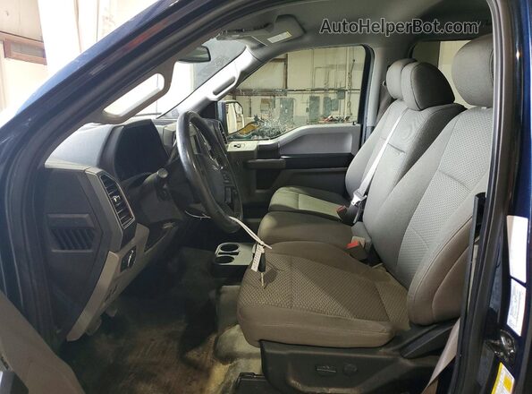 1FTEW1EP6KFC50679 2019 FORD F150 Синий Вид салона спереди