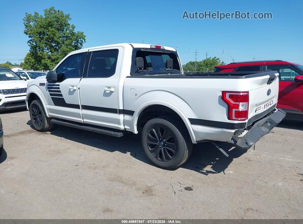 1FTEW1EP6KFD31195 2019 FORD F150 White Trasero izquierdo