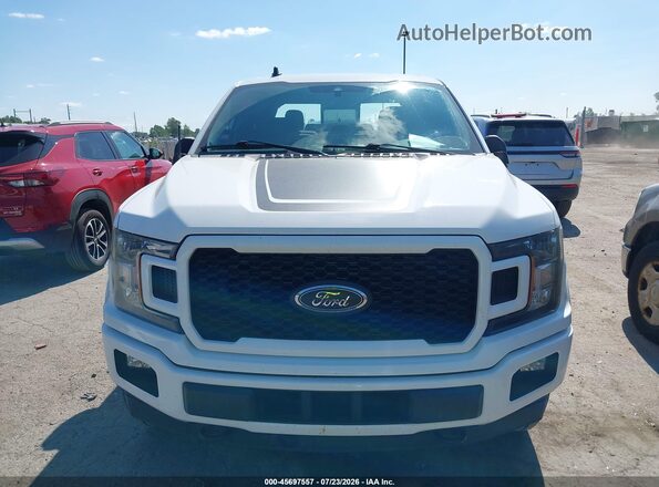 1FTEW1EP6KFD31195 2019 FORD F150 White Vista del cuadro de instrumentos