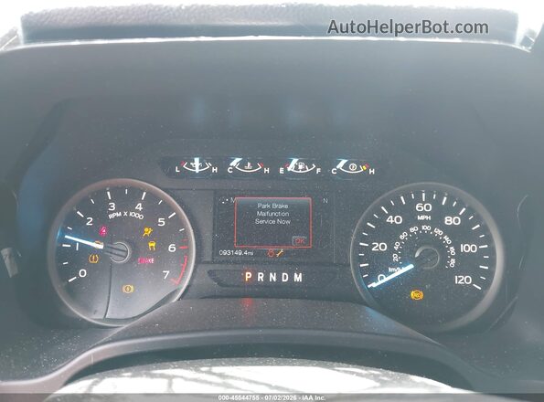 1FTEW1EP6KFD33707 2019 FORD F150 Burgundy Vista de los asientos traseros
