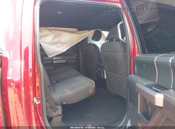 1FTEW1EP6KFD33707 2019 FORD F150 Burgundy Vista de la etiqueta del VIN