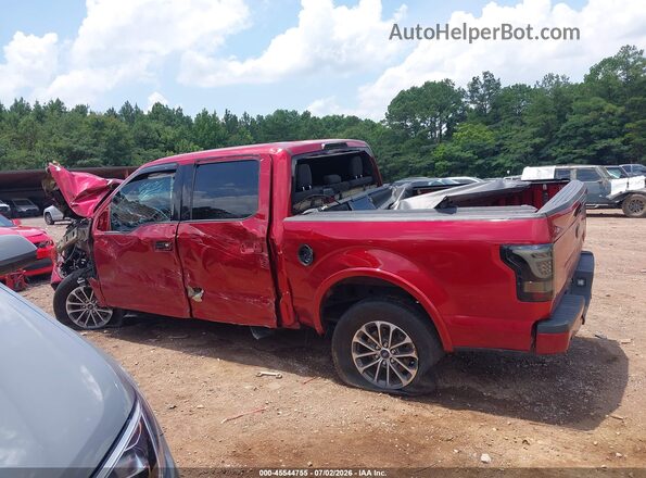 1FTEW1EP6KFD33707 2019 FORD F150 Burgundy 
