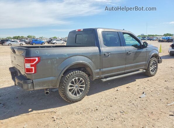 1FTEW1EP6KKF13566 2019 FORD F150 Gray უკანა მარჯვენა