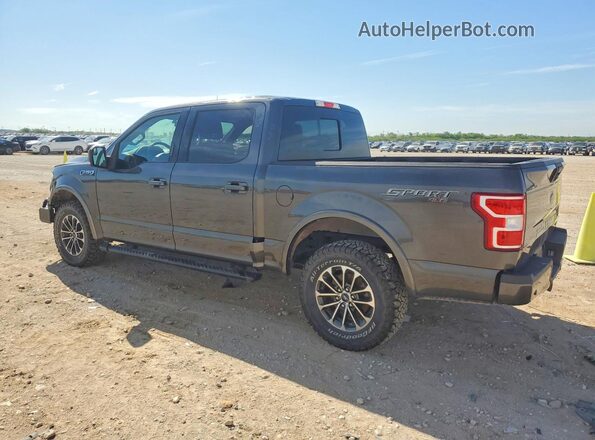 1FTEW1EP6KKF13566 2019 FORD F150 Gray უკანა მარცხენა