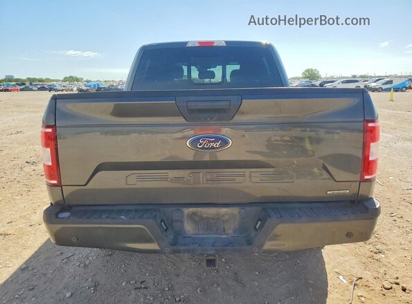 1FTEW1EP6KKF13566 2019 FORD F150 Gray უკანა ხედი