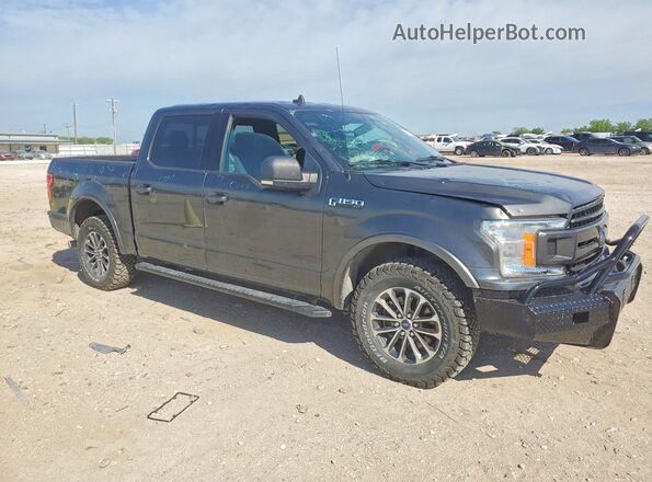 1FTEW1EP6KKF13566 2019 FORD F150 Gray წინა მარჯვენა