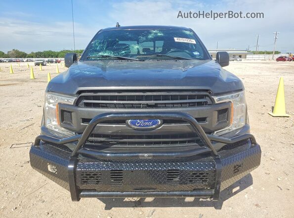 1FTEW1EP6KKF13566 2019 FORD F150 Gray წინა ხედი