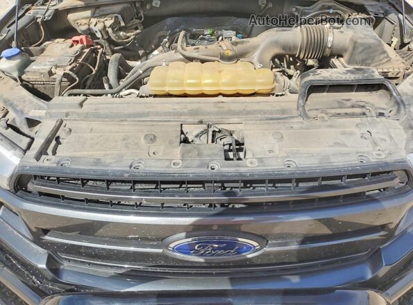1FTEW1EP6KKF13566 2019 FORD F150 Gray უკანა სალონის ხედი