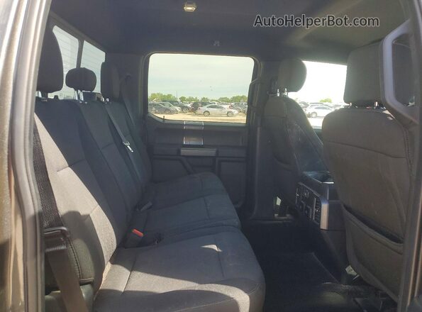 1FTEW1EP6KKF13566 2019 FORD F150 Gray უკანა სავარძლების ხედი
