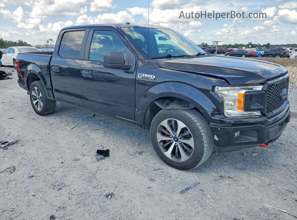 1FTEW1EP6LFB85527 2020 FORD F150 Black Delantero derecho