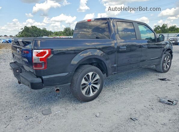 1FTEW1EP6LFB85527 2020 FORD F150 Black Trasero derecho