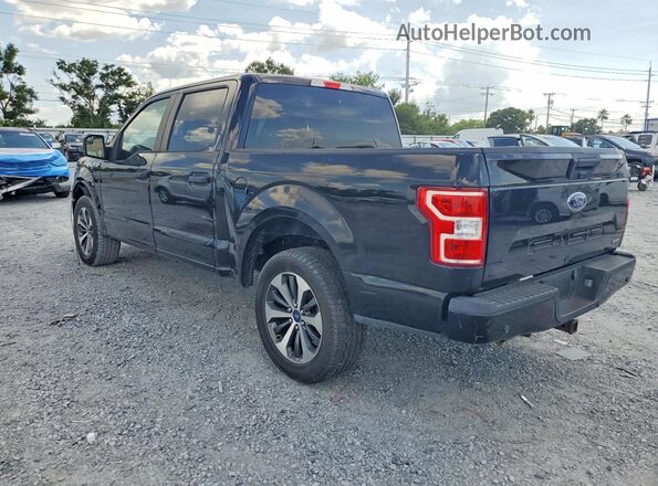 1FTEW1EP6LFB85527 2020 FORD F150 Black Trasero izquierdo