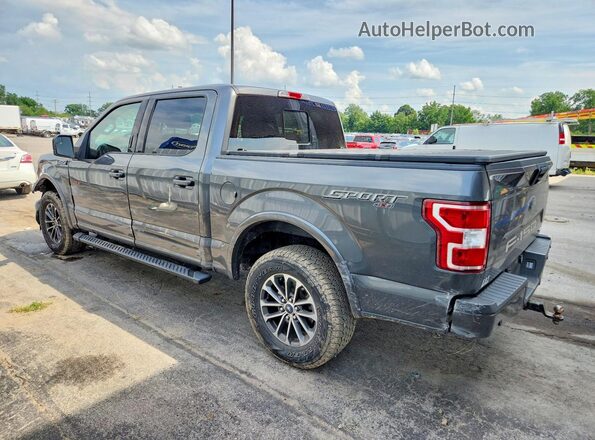1FTEW1EP6LFB86841 2020 FORD F150 Серый Задняя левая четверть