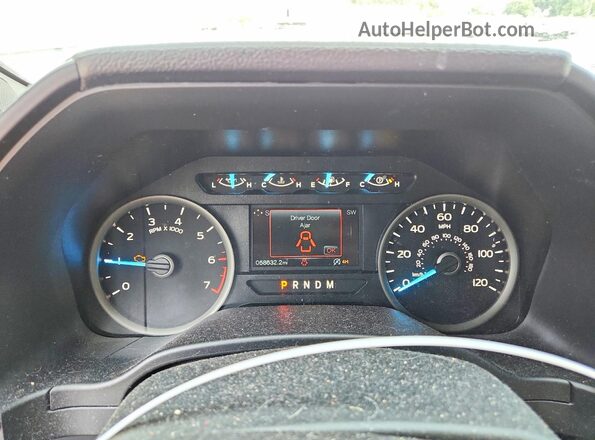1FTEW1EP6LFB86841 2020 FORD F150 Серый Вид щитка приборов