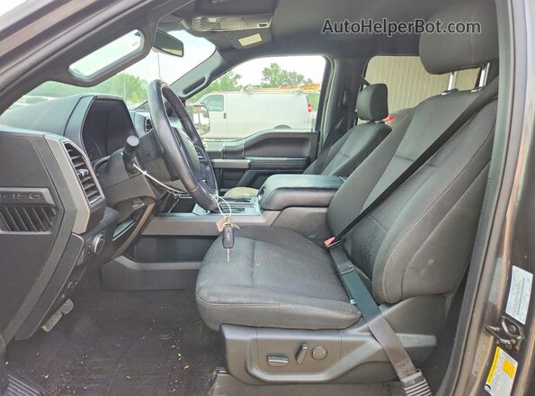 1FTEW1EP6LFB86841 2020 FORD F150 Серый Вид салона спереди