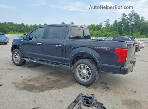 1FTEW1EP6LFB91599 2020 FORD F150 Black Trasero izquierdo