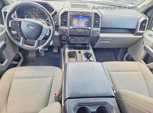 1FTEW1EP6LKE37302 2020 FORD F150 Black Առջևի վահանակի տեսք
