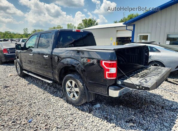 1FTEW1EP6LKE37302 2020 FORD F150 Black Հետևի ձախ