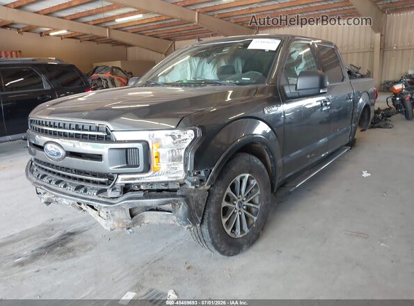 1FTEW1EP6LKF14251 2020 FORD F150 Gray Przód lewy