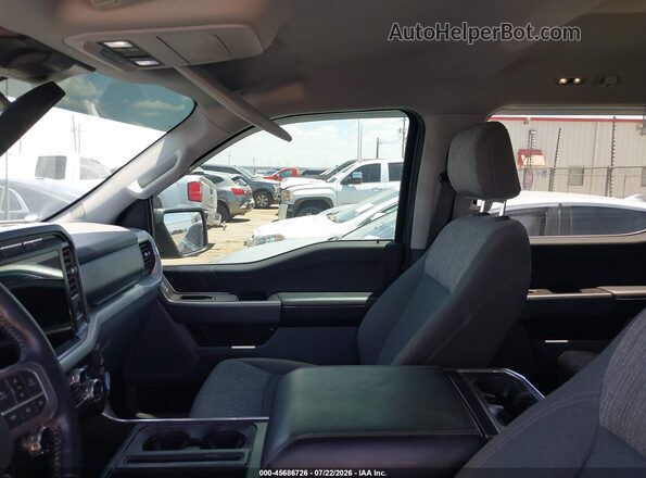 1FTEW1EP6MFB52691 2021 FORD F150 Gray Вид салону спереду