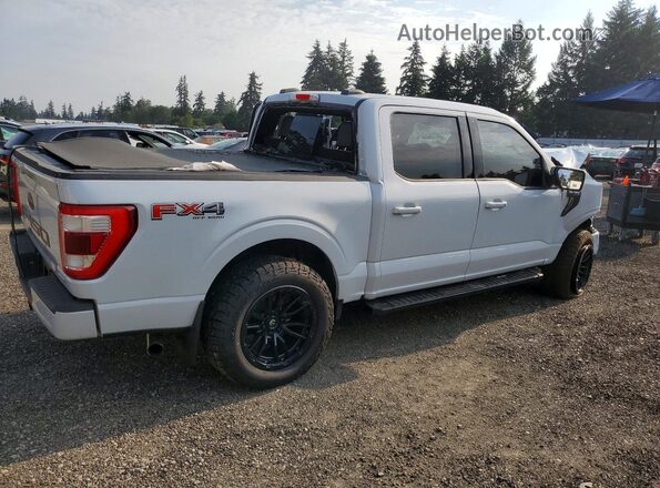 1FTEW1EP6MKE61245 2021 FORD F150 White უკანა მარჯვენა