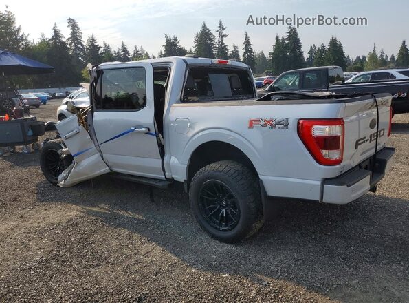 1FTEW1EP6MKE61245 2021 FORD F150 White უკანა მარცხენა