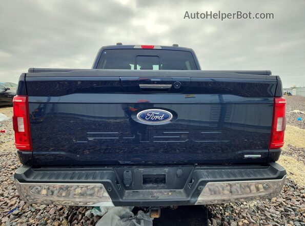 1FTEW1EP6NKD72874 2022 FORD F150 Blue Vista trasera