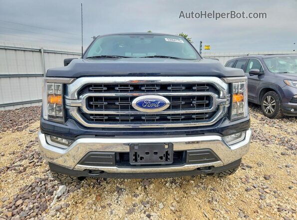 1FTEW1EP6NKD72874 2022 FORD F150 Blue Vista frontal