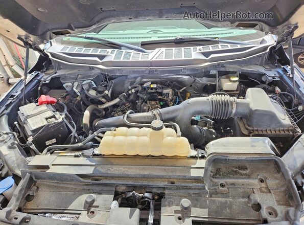 1FTEW1EP6PFA74093 2023 FORD F150 Черный Вид задней части салона