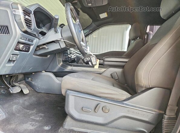 1FTEW1EP6PFA74093 2023 FORD F150 Черный Вид салона спереди