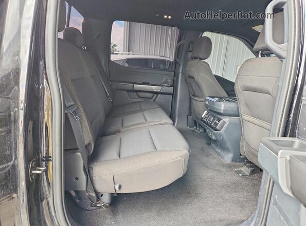 1FTEW1EP6PFA74093 2023 FORD F150 Черный Вид задних сидений