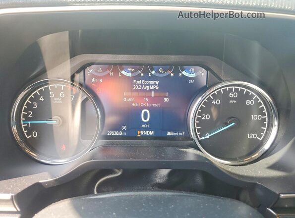 1FTEW1EP6PFD32578 2023 FORD F150 Gray Vista del cuadro de instrumentos