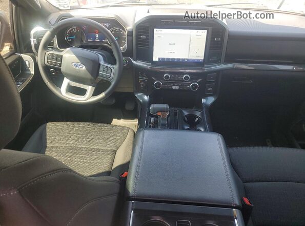 1FTEW1EP6PFD32578 2023 FORD F150 Gray Vista del salpicadero