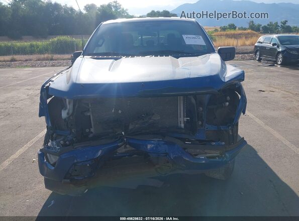1FTEW1EP6PKF06415 2023 FORD F150 Blue Առջևի վահանակի տեսք
