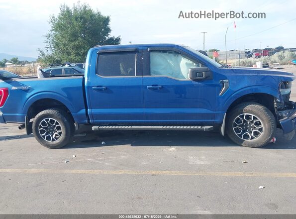 1FTEW1EP6PKF06415 2023 FORD F150 Blue Սարքավորումների վահանակի տեսք