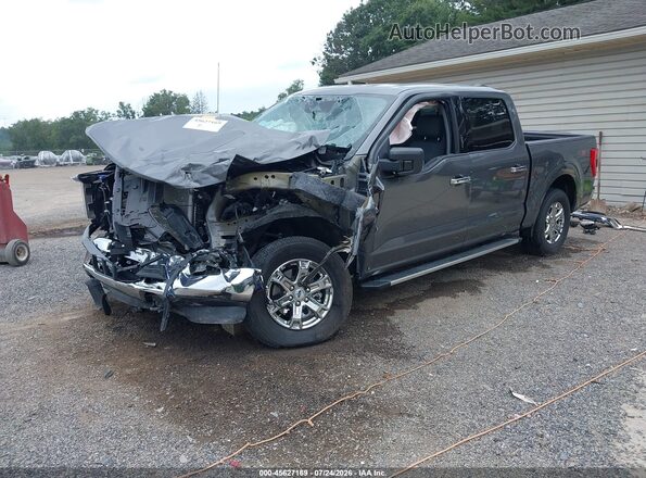 1FTEW1EP6PKF94463 2023 FORD F150 Gray Передня ліва чверть