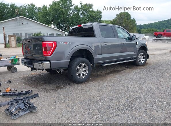 1FTEW1EP6PKF94463 2023 FORD F150 Gray Задня права чверть