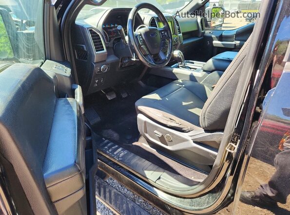 1FTEW1EP7GFA39675 2016 FORD F150 Black Widok deski rozdzielczej