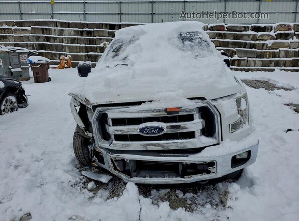 1FTEW1EP7GFA56444 2016 FORD F150 White Front view