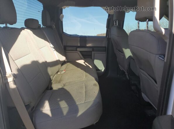 1FTEW1EP7GFA56444 2016 FORD F150 White Rear seats view