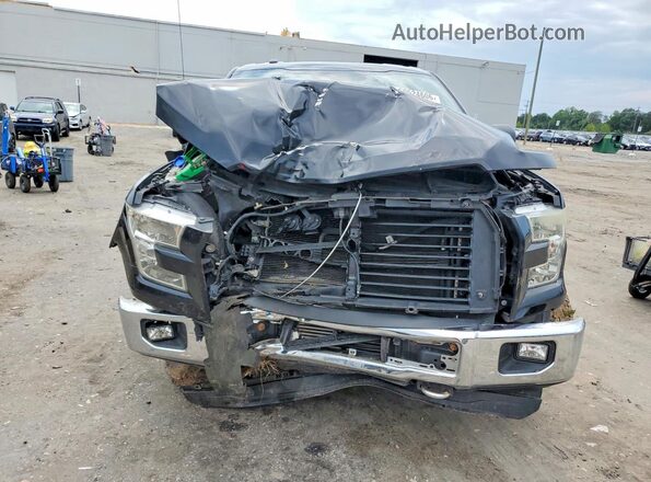 1FTEW1EP7GFB42644 2016 FORD F150 Черный Вид спереди